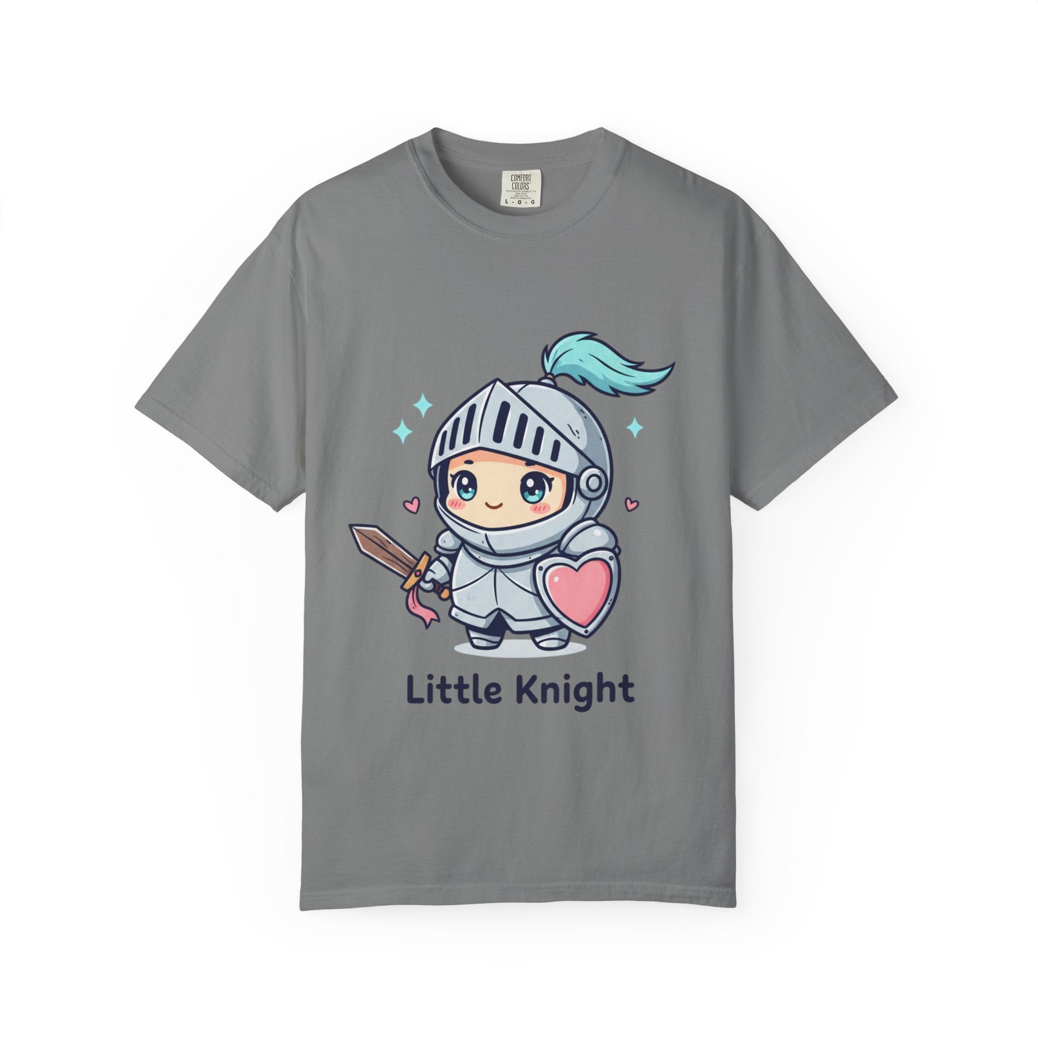 Little Knight Kids T-Shirt — Cute Armor Cartoon Tee