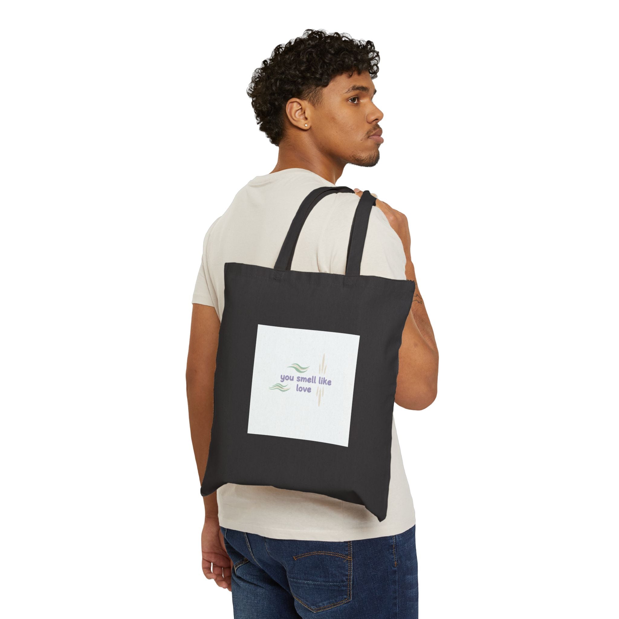 you smell like love tote | micro affirmation, small encouragement