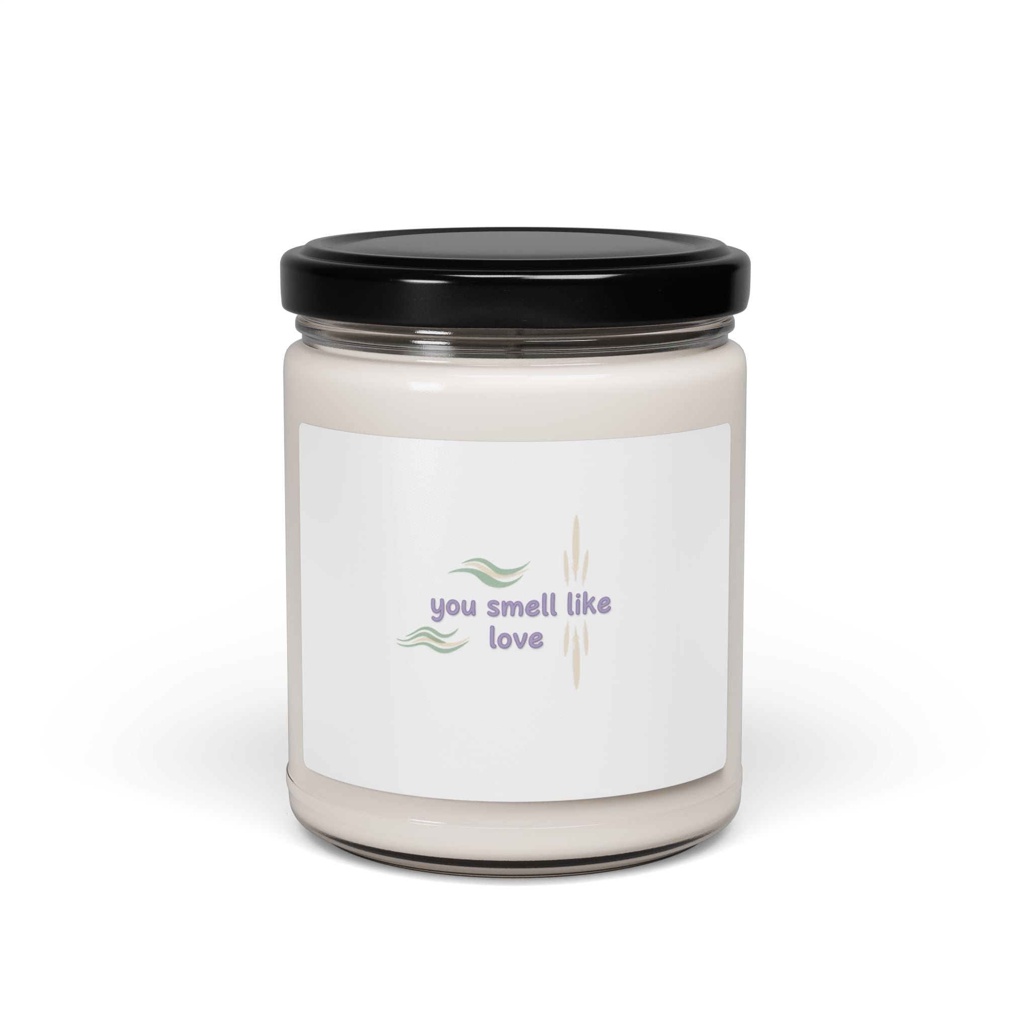 you smell like love candle | micro affirmation, calming soy 9oz