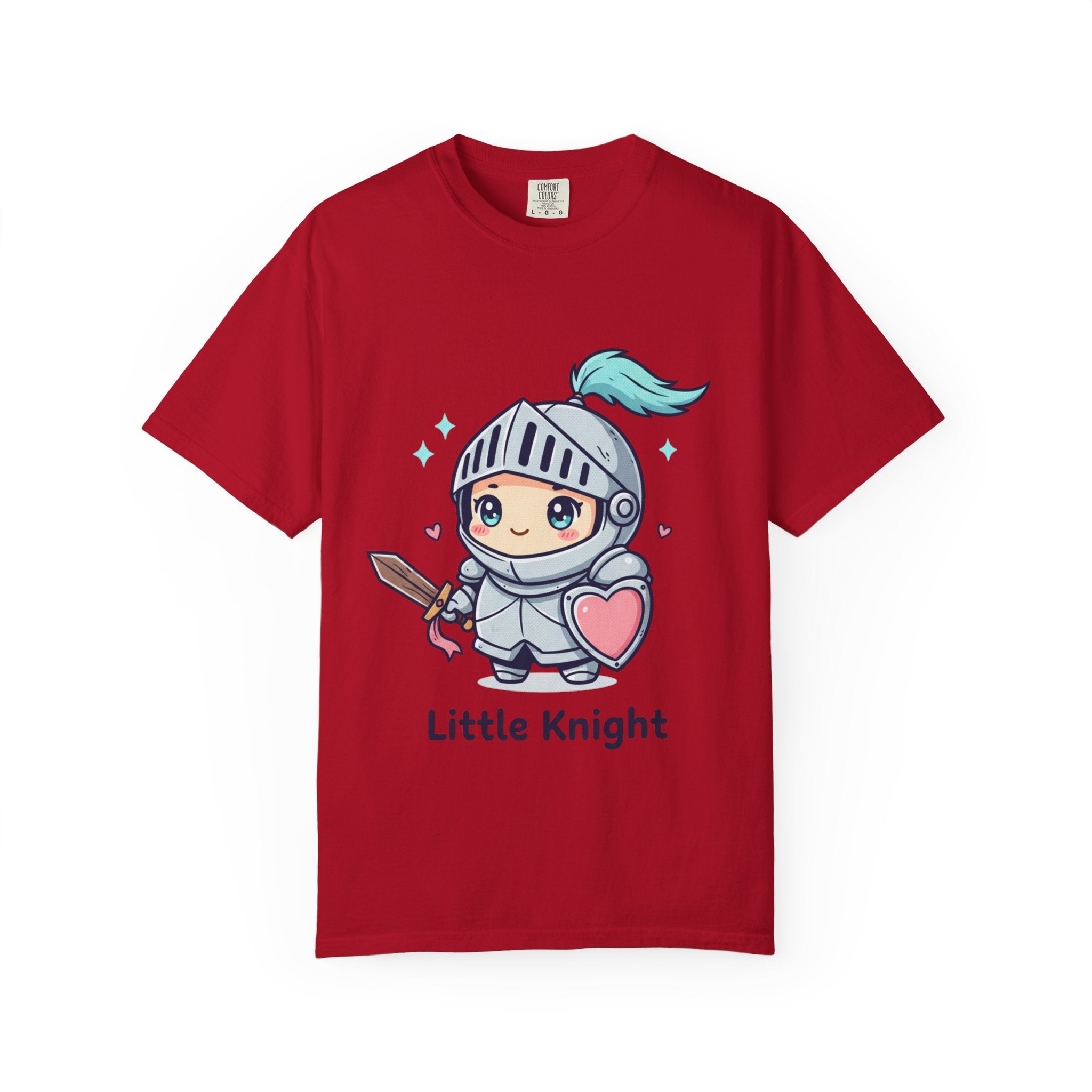 Little Knight Kids T-Shirt — Cute Armor Cartoon Tee